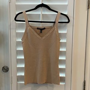 White House Black Market Tank, Gold, XS